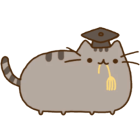 Pusheen the cat scientist