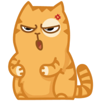 Telegram stickers, VK