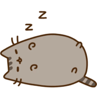 Pusheen sleeping