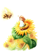 The Sunflower Fairy