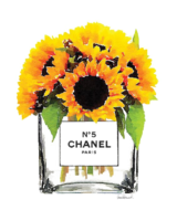 Sunflowers in a vase