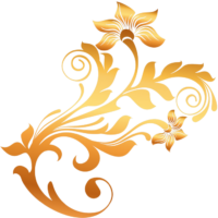 Golden ornament