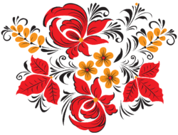 Khokhloma painting