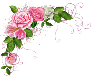 Floral pattern, frame