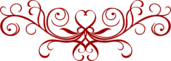 Monograms are red