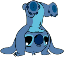 Sticker stitch on the head, VK, PNG