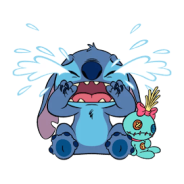 Download PNG Sticker cute stitch, vk - Free Transparent PNG