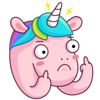 Png, Unicorn stickers
