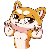 Sticker cool animal, VK