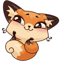 Sticker fox vk