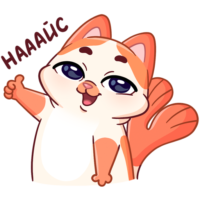 Png, cute stickers