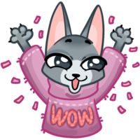 Sticker set, vk, png