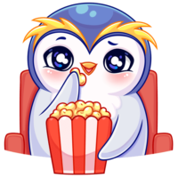 Stickers penguin, vk