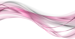 Wavy pink line