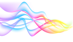 Abstract waves, lines, png