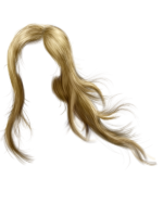 Blonde wig, hair