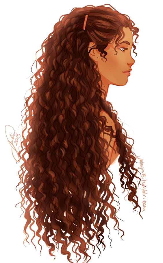 Download PNG Curly hair art - Free Transparent PNG
