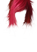 Red wig for photoshop