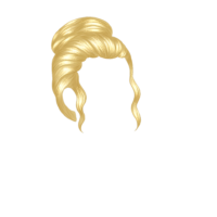Hair, wig, blonde