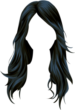 Hair for photoshop, png