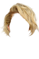 Blonde wig for photoshop