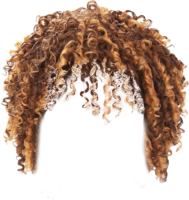 Curly hair, wig