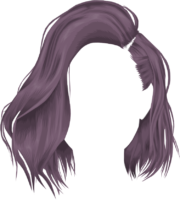 Ashy hair for photoshop