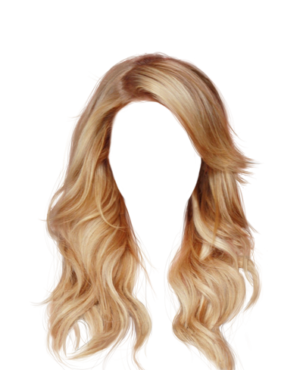 Women’s hair for photoshop, png