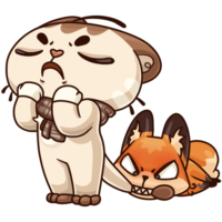 Sticker hugs, VK