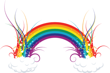 Rainbow, clipart, png