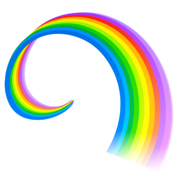 iridescent lines, rainbow