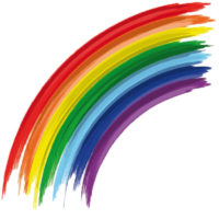 Rainbow painting