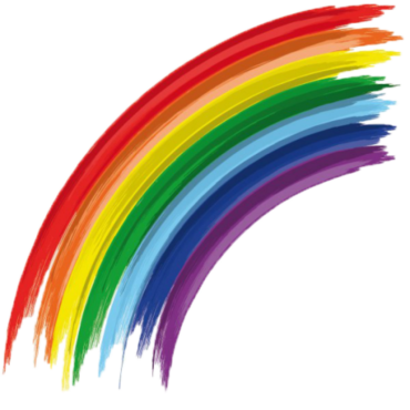 Rainbow painting