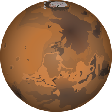 Mars, planet, png
