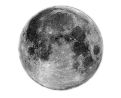 The moon is near