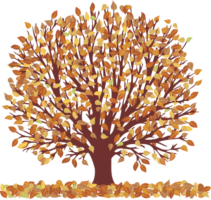 Poster autumn tree