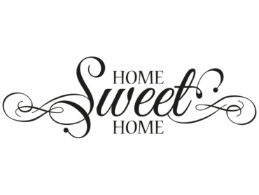 Inscription home-sweet-home