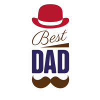 The inscription “The best dad”