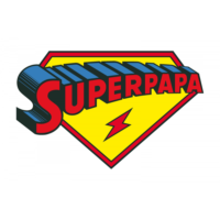 The inscription “Super Dad”