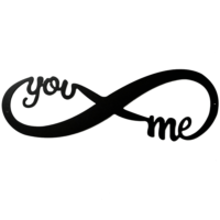 Infinity symbol “You and Me”