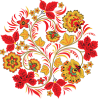 Khokhloma ornament