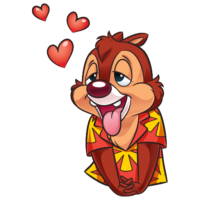 Dale is in love sticker, vk