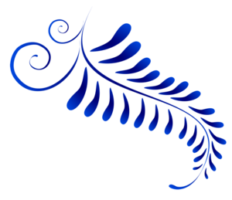 Patterns of gzhel, PNG