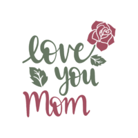 The inscription about mom