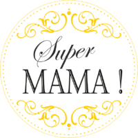 The inscription “Super mom”