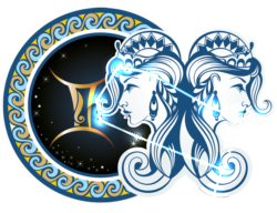 Zodiac sign Gemini, PNG