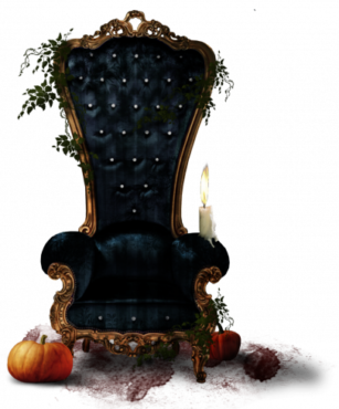 Royal chair, Halloween