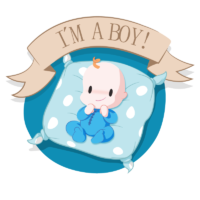 Little boy illustration