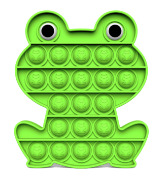 Toy pop it frog