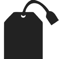 Tea bag Silhouette